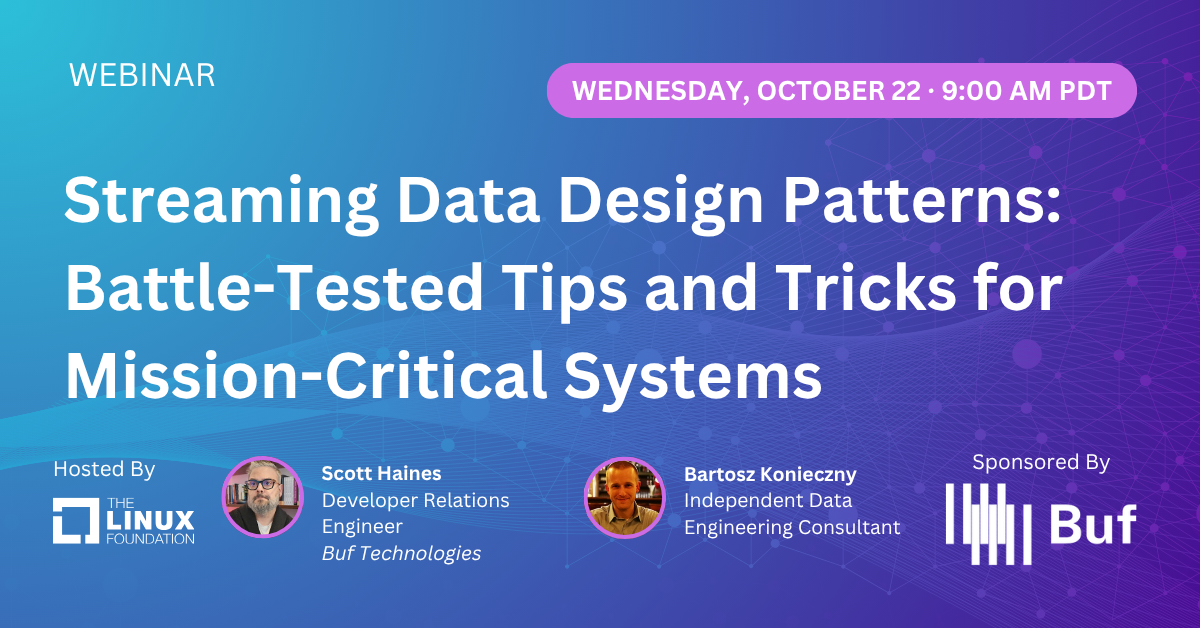 Streaming Data Design Patterns: Battle-Tested Tips and Tricks for Mission-Critical Systems featured image