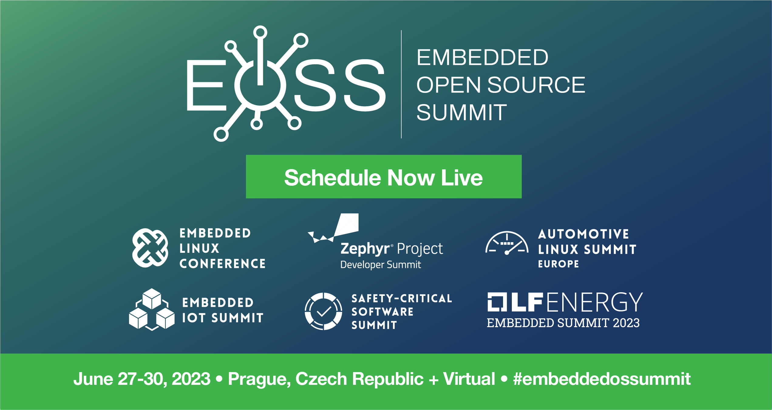 Embedded Open Source Summit Schedule Now Live